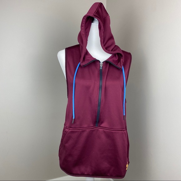 under armour hooded vest